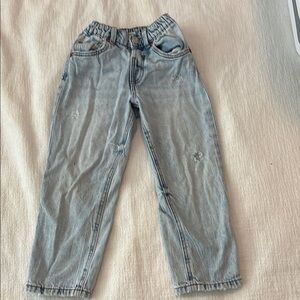 Zara Blue Straight Leg Jeans